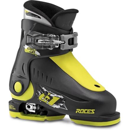 Roces - Idea Up - Skischoenen - Kinderen - 16.0-18.5 (25-29) - Zwart - Groen