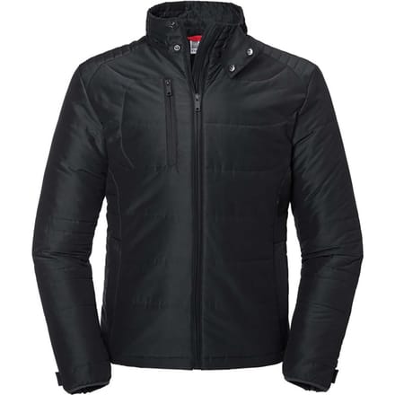 Russell Heren Cross Jas (Zwart)