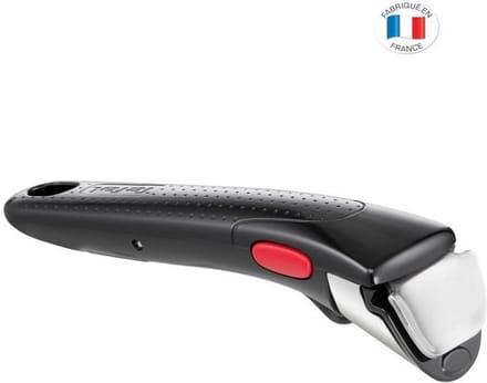 Tefal Ingenio handgreep - Afneembare handgreep- 3 punts veiligheidsvergrendeling- Zwart