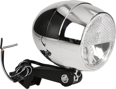 Fiets Cortina koplamp Amsterdam E-bike chroom