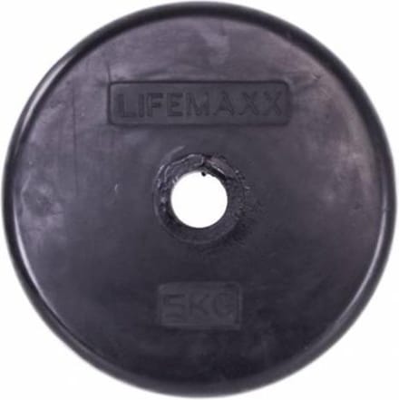LMX Halterschijf - 30mm - Rubber coating - per stuk (Beschikbaar in verschillende gewichten)