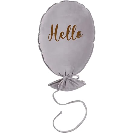 Ballonkussen Malomi Kids Delux Hello Graphite