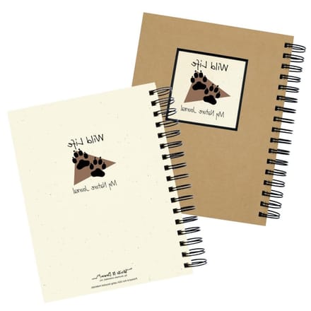 Wildernis Dagboek - Natuur Journal - Reizen Documenteren - Geleide Prompts - Kraft Hard Cover