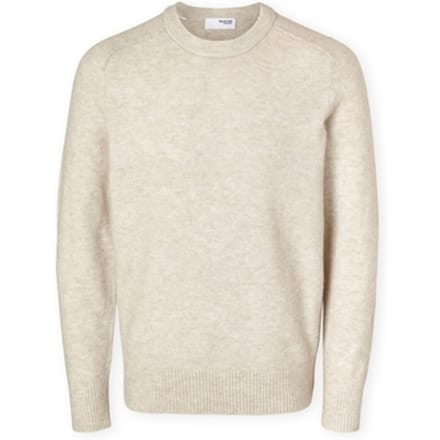 Trui Selected Noos Rai Knit - Oatmeal