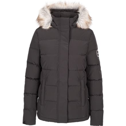 Trespass Dames/Dames Composed DLX Donsjack (Zwart)