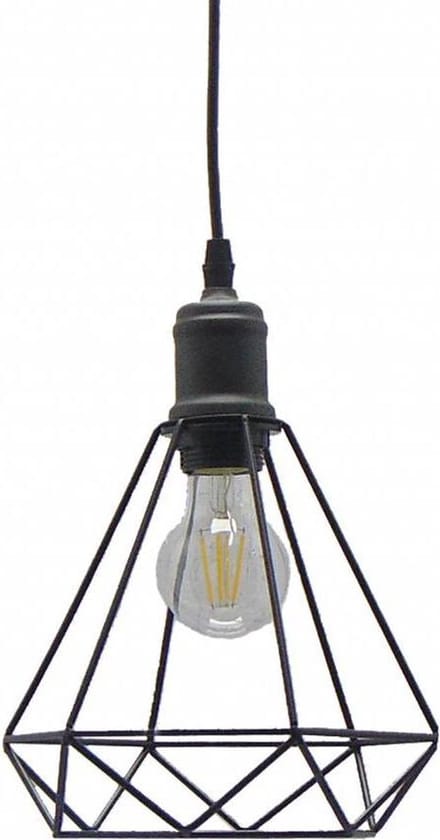 Scandinavische Hanglamp Diamant Zwart – Scaldare Noale