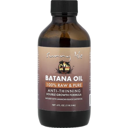 Sunny Isle, Huile de Vatana 100% Brute et Pure, 4 fl oz (118,3 ml)