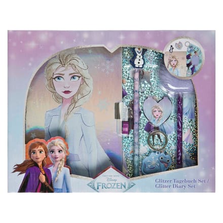Disney Frozen Glitter Dagboek Set Dagboeken