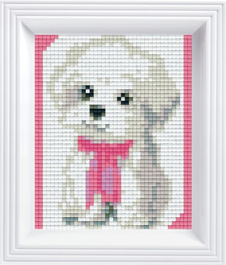 Pixelhobby Classic Hondje 10x12 cm