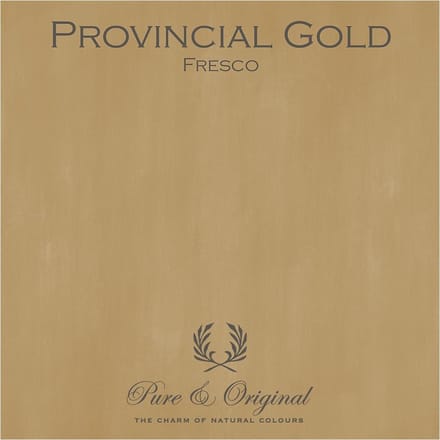 Pure & Original Fresco Kalkverf Provincial Gold 1 L