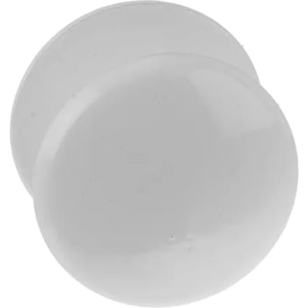 Bertomani Meubelknop - Aluminium - Wit - 35mm - Set Van 2