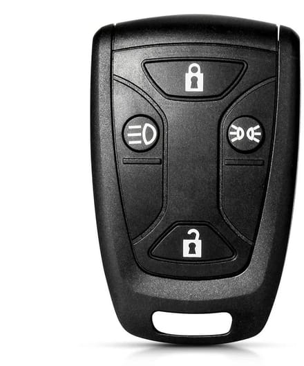 XEOD Autosleutelbehuizing - sleutelbehuizing auto - sleutel - Autosleutel / Geschikt voor: Saab & Scania 4 knops