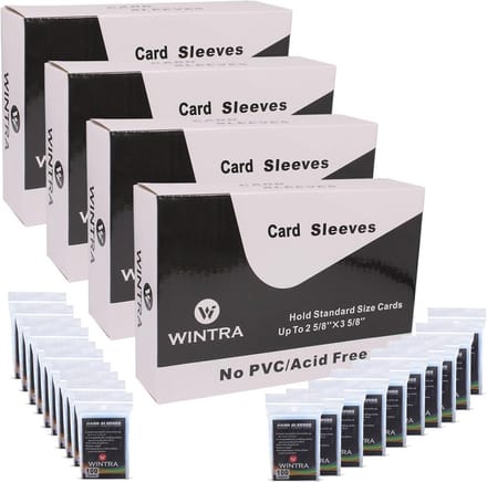 2000 Penny Sleeves 2-5/8 x 3-5/8 - Beschermende Kaarthoesjes