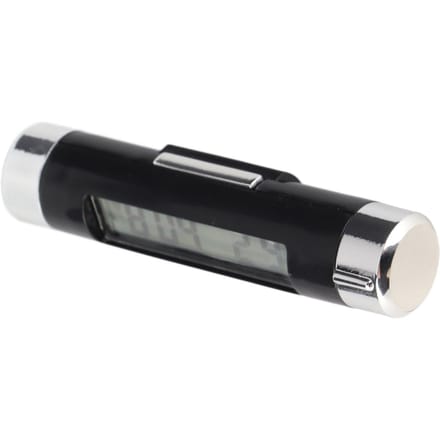 Multifunctionele Auto Auto Elektronische Klok Thermometer LED Achtergrondverlichting Digitale Weergave black