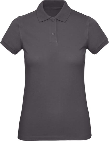 B&C Ladies' organic polo shirt CGPW440 - Dark Grey - M