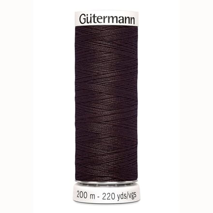Gütermann Alles Naaigaren, Bruin  Nr. 023, 200 meter, Per stuk.