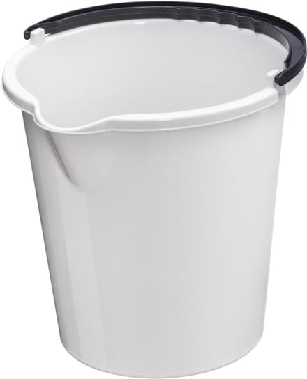 Plast Team schoonmaakemmer Vancouver rond 5 liter antraciet