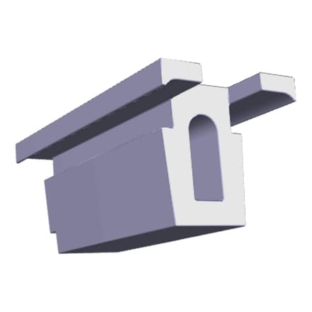 AEG blok, montageset, glaspaneel 32933509