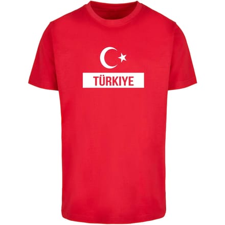 Merchcode - Merchcode Football Turkey 2 Heren Tshirt - L - Rood