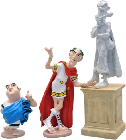 Asterix & Obelix - Pixi verzamelfiguur - nr. 2359 - 7x8x11 cm(lxbxh) - metaal