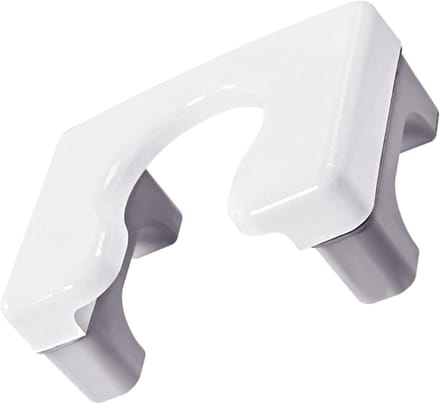 Toiletkruk - Douchestoel - Veiligheid in bad - Antislip ontwerp - 35 x 28 x 8 cm - Grijs