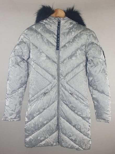 Dare2B Dames Expansion Parka Platinum Zilver Maat XS/34