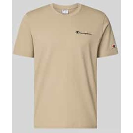 T-shirt met logo-stitchings model 'ICONS CONTRAST'