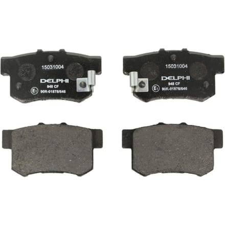 Remblokset DELPHI LP948, achter