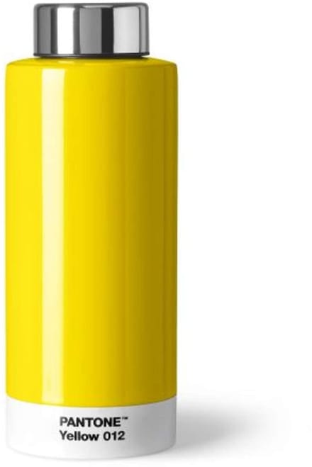 Pantone Thermos Drinkfles – RVS – 500 ml – Yellow 012