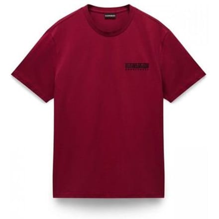 T-shirt Napapijri S-VIGNONI BACK - NP0A4ILX-R1E1 TIBETAN RED