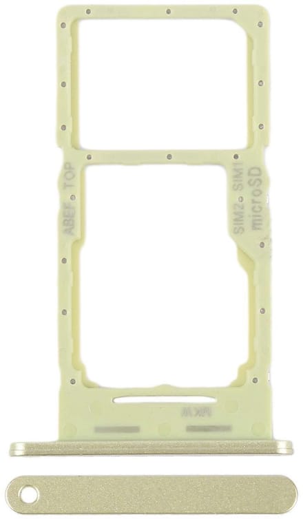 Voor Samsung A25 5G Simkaart houder Geel