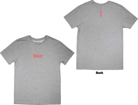 Slipknot - Mini Logo Heren Tshirt - XL - Grijs