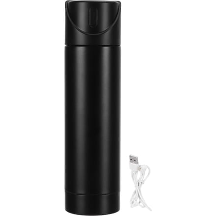 440ml Intelligente Thermische Vacuüm Beker Waterfles met LED Temperatuurweergave USB Opladen black