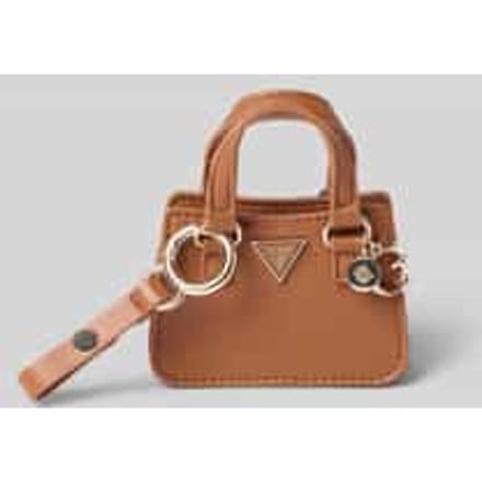 Tas in leerlook met logodetail