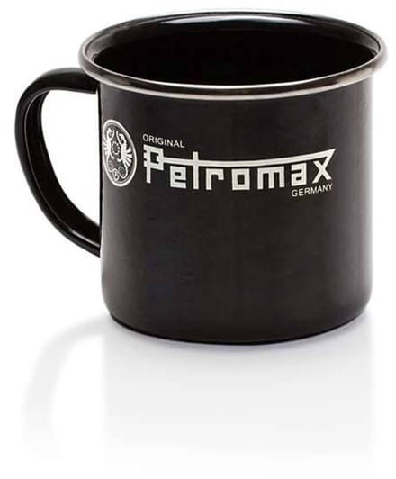 Petromax emaille mok zwart