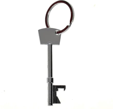 Go Go Gadget - Bieropener - Sleutelhanger - Flesopener - Keychain - Sleutel - Zilver