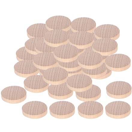 100 Stuks Blanco Houten Schijven Houten Knutselwerk DIY Decoratie Maker Handgemaakte Accessoires(5 cm ) 5cm / 2in