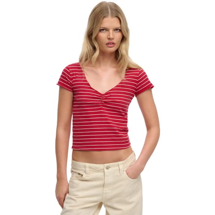 Dames-T-shirt Superdry Ath Ess
