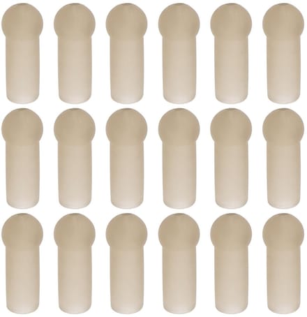 Allecto - Buffer Bead Protector - Visgereedschap - 15mm - Kralen Vissen Accessoires - Ideaal voor Karpervissen - 100 Stuks
