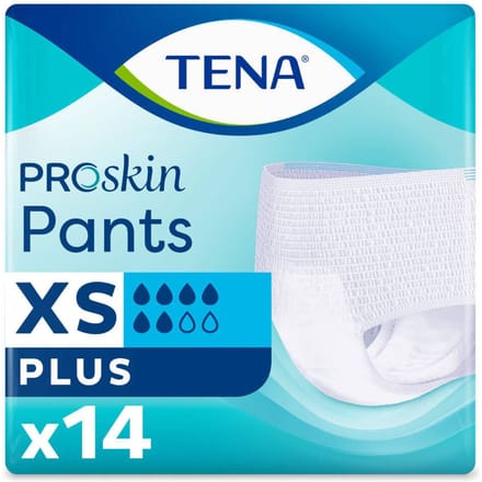 TENA ProSkin Pants Plus Extra Small 14 Incontinentieslip