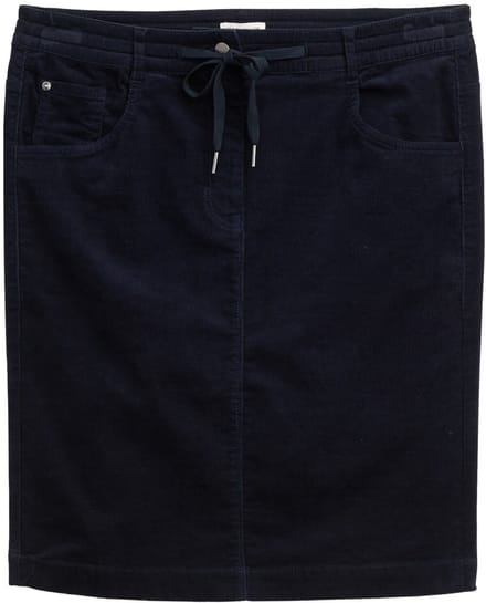 Tom Tailor - Corduroy rok met koord - Maat 36 - Lunar Eclipse