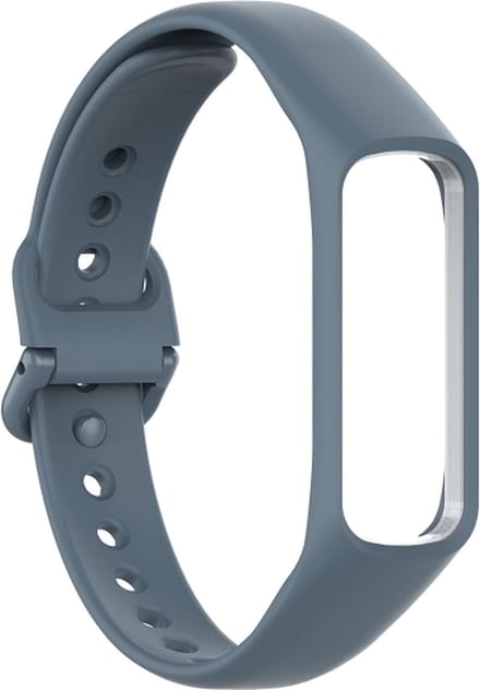 Siliconen bandje - geschikt voor Samsung Galaxy Fit 2 - grijs