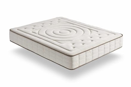 Cashmere Premier Viscosoft Matras - Ergonomisch - Dubbelzijdig - Wit - Hoogwaardige materialen - 27 cm dik - 9 rustzones