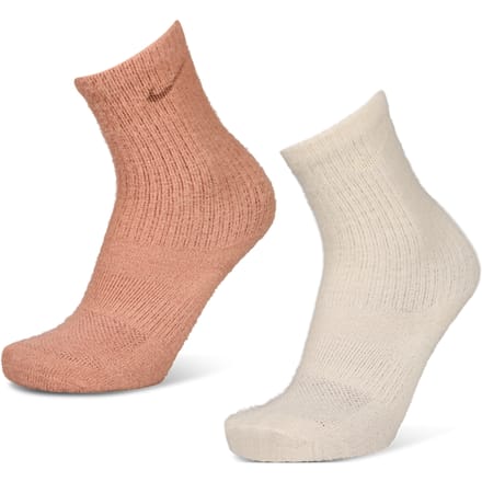 Nike Everyday + Cushioned Crew 2 Pack Sokken Unisex - Beige - Maat 42 - 46 - Katoen