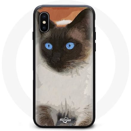 Coque Iphone XS Max Siamois Chat