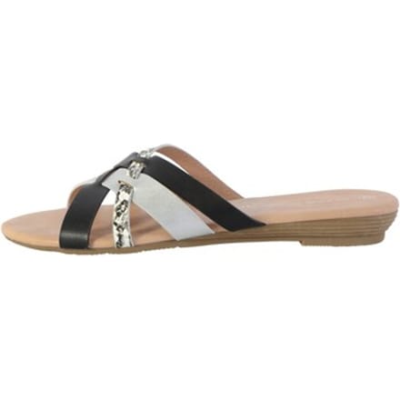Platte sandalen The Divine Factory 161803