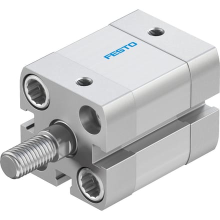 Festo Compacte Cilinder 20mm Boring 10mm Slag ISO 21287 Dubbelwerkend - 577166 - P2BTV