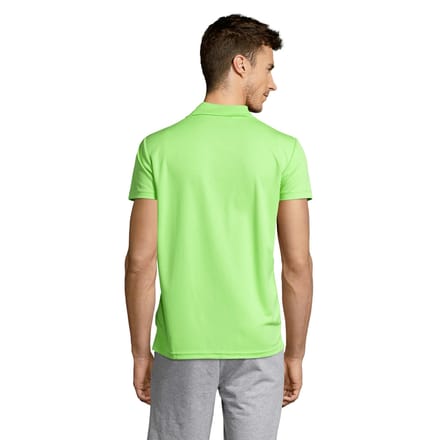 SOLS Heren Performer Sport Poloshirt (Appelgroen)