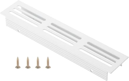 Ventilatiehoes - Rooster - Meubels Ventileren - Aluminium Legering - 15 cm - Wit