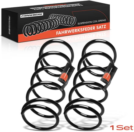 Frankberg 2x schroefveer vooras voor Nissan Almera I Hatchback N15